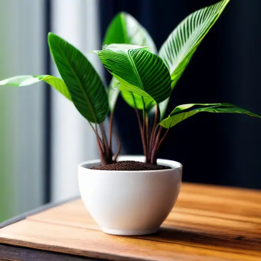 Indoor Plants Thrive with Coffee Grounds